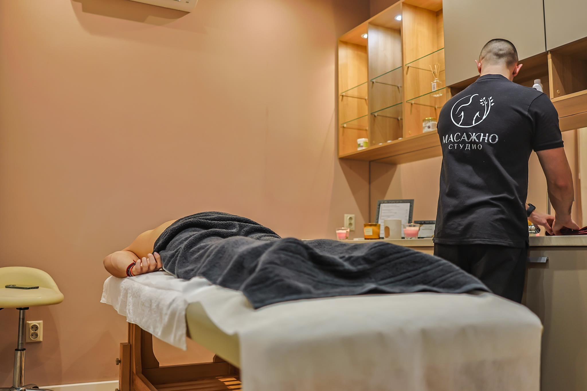 Inside the D.P. Massage Studio